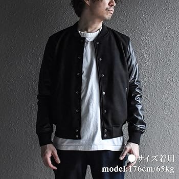 【美品】23区　ラムレザー切替スタジャン　ウール　ブラック　38 M 美品】23区 ラムレザー切替スタジャン ウール ブラック 38 M